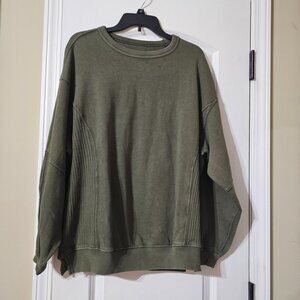 Aerie Olive Green Women's Sweatshirt